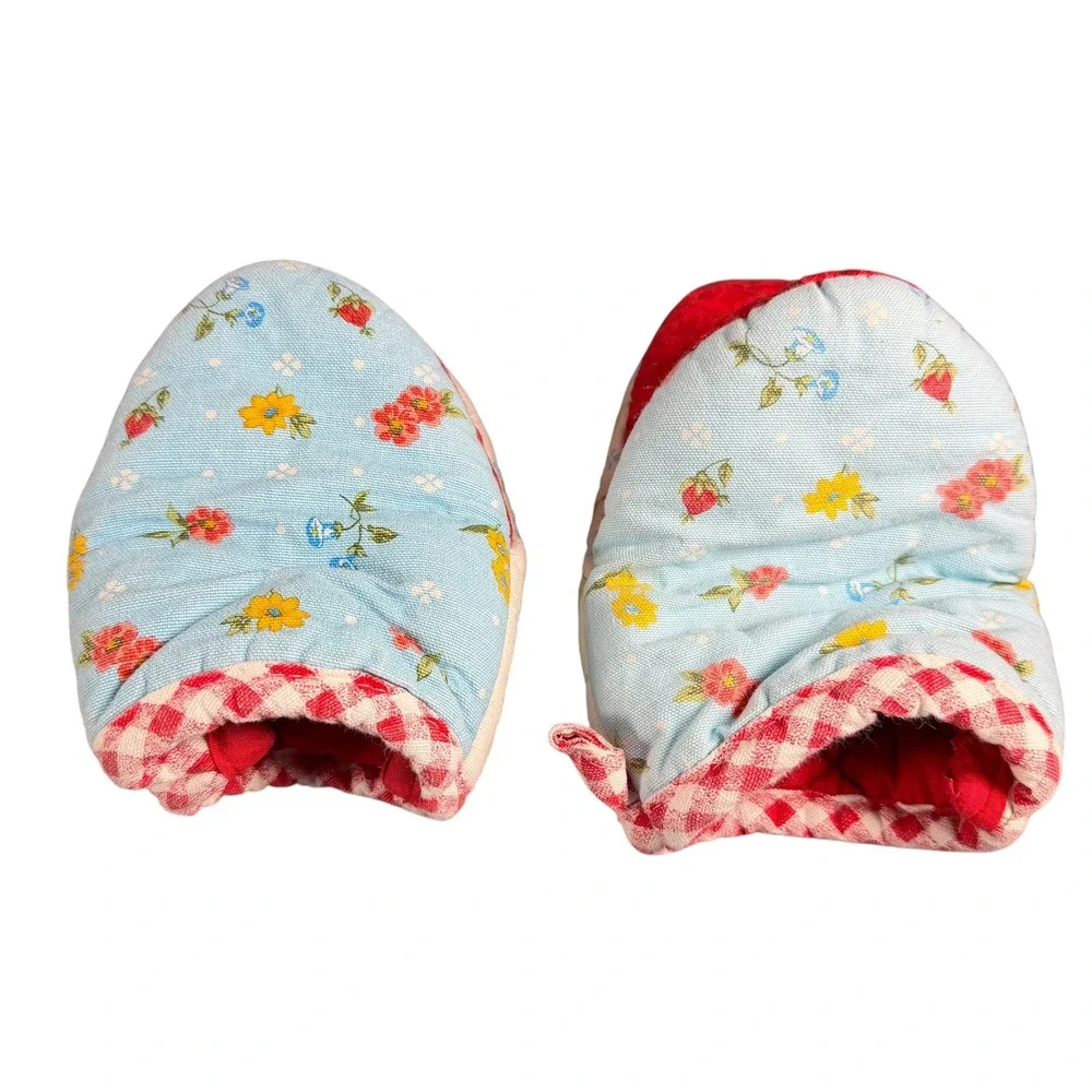 The Pioneer Woman Floral Mini Oven Mitt Set Sweet Rose